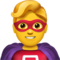 Man Superhero emoji on Apple